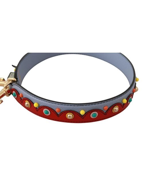 Dolce & Gabbana Black Handbag Accessory Leather Shoulder Strap