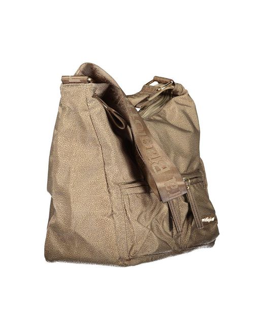 Laura Biagiotti Natural Beige Polyester Handbag