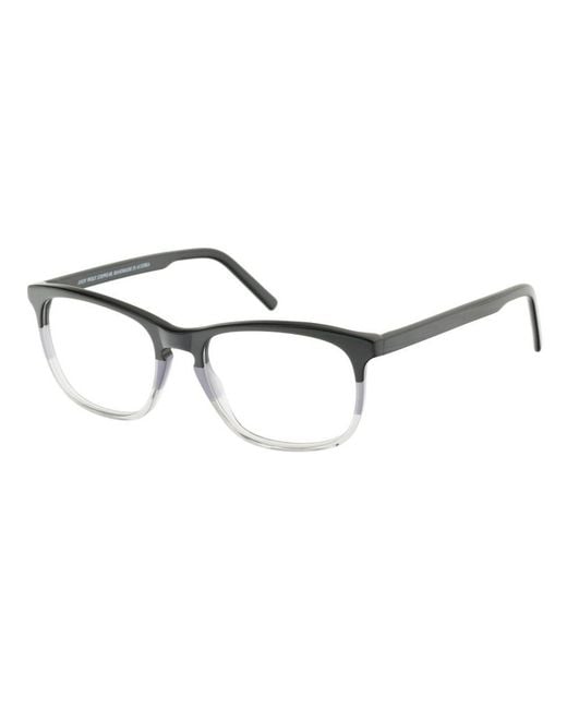 Andy Wolf Brown Multicolor Acetate Glasses (frames) for men
