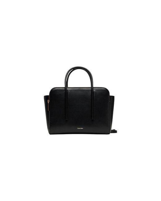 Calvin Klein Black Leather Handbag