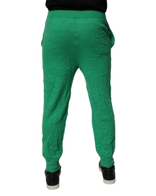 DSquared² Green Sweatpants for men
