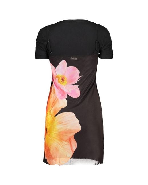 Desigual Black Cotton Dress