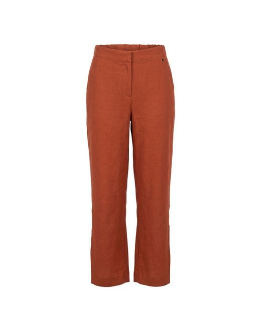 Trussardi Red Viscose Pant
