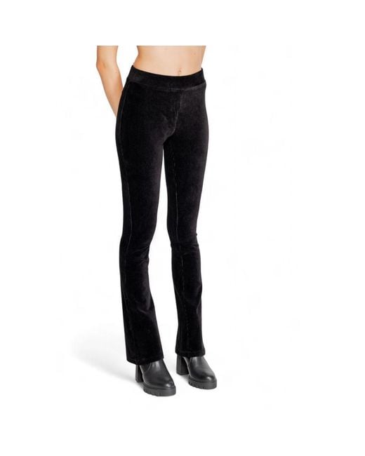 Street One Black Cotton Jeans & Pant