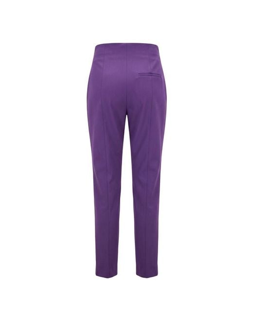 Trussardi Purple Viscose Pants