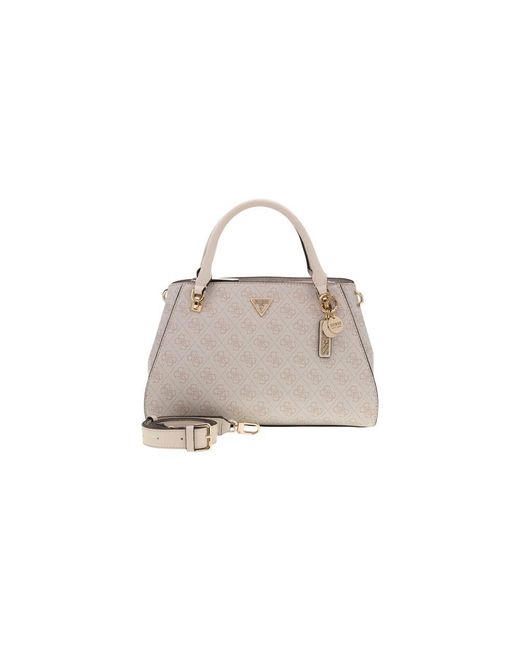 Guess Multicolor White Polyethylene Handbag