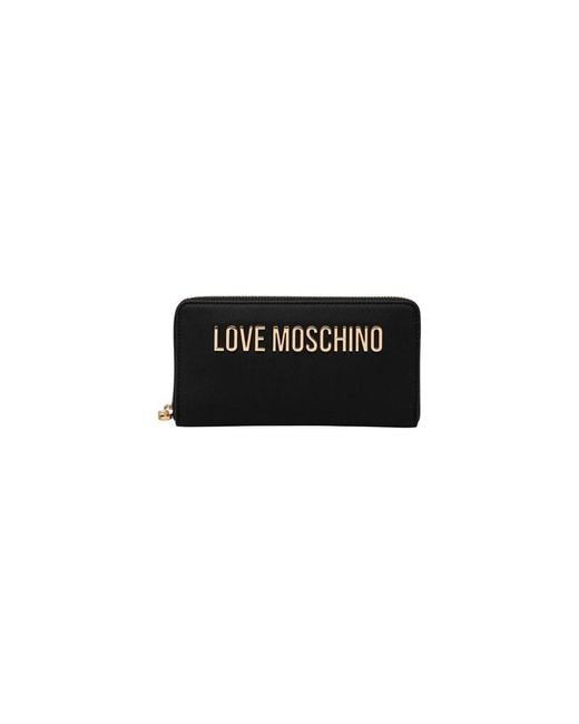 Love Moschino Black Polyethylene Wallet