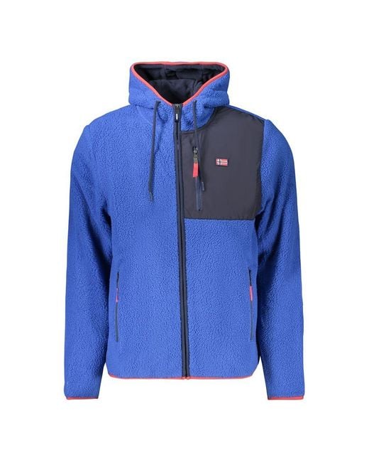 Norway 1963 Blue Polyester Sweatshirt for men