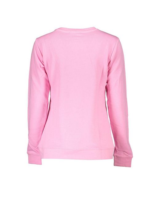 Roberto Cavalli Pink Cotton Sweater