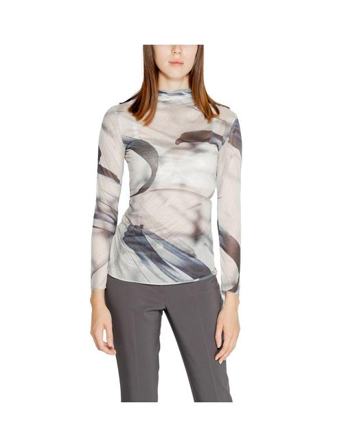 Rinascimento Gray Polyester Tops & T