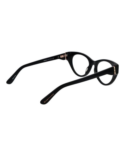 MARCIANO BY GUESS Black Plastic Glasses (frames)
