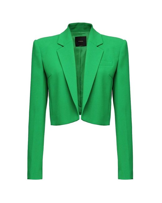 Pinko Green Polyester Suits & Blazer