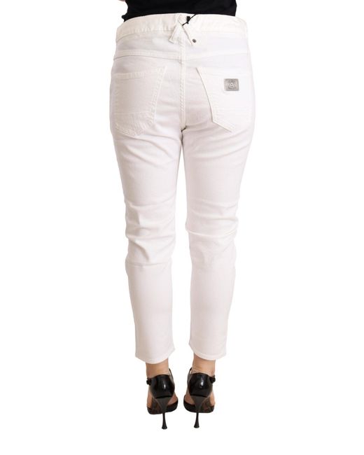 CYCLE White Cropped Trousers