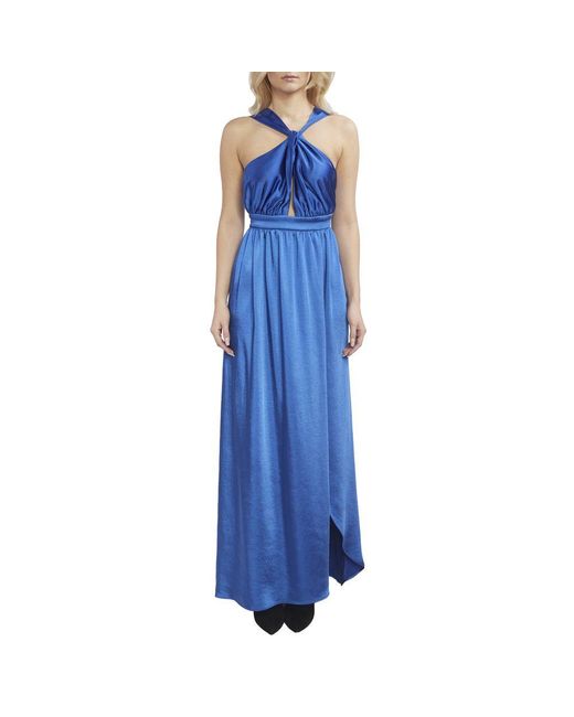 Pinko Blue Polyester Dress
