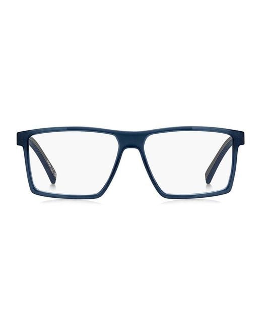 Boss Blue Plastic Glasses (frames) for men
