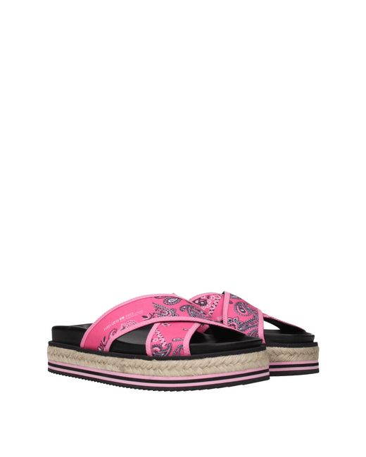 KENZO Pink Fabric Slipper