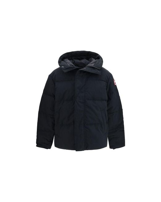 Canada Goose Blue Black Recycled Polyester Parka for men
