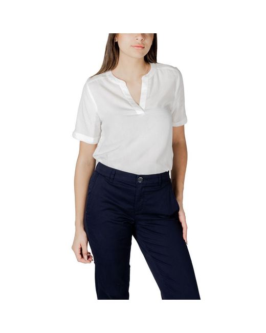 Street One White Viscose Shirt