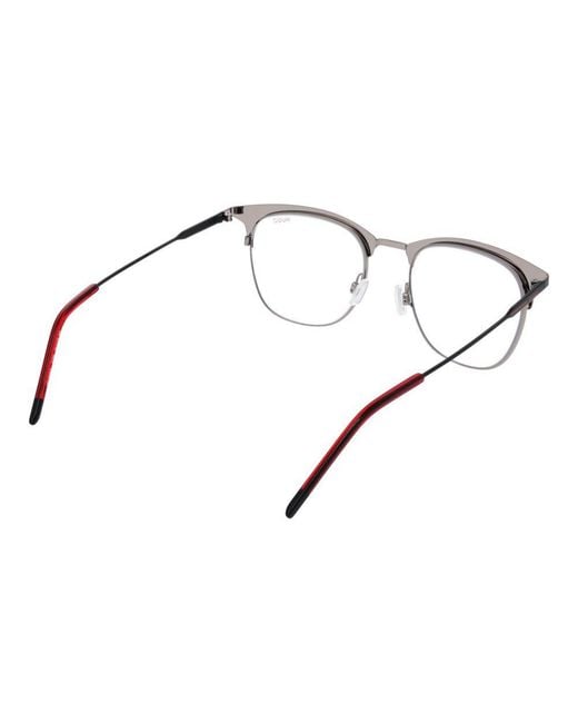 Boss Brown Black Stainless Steel Glasses (frames) for men