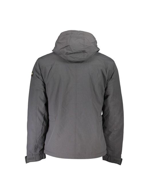 Napapijri Gray Polyamide Men Jacket for men