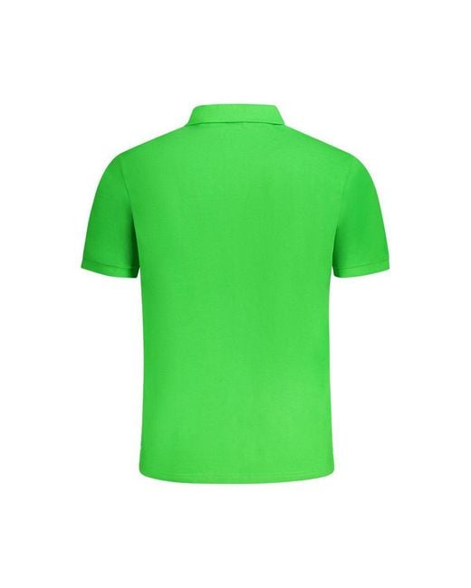 North Sails Green Cotton Polo Shirt for men