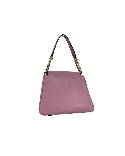 Marc Jacobs Purple The J Marc Mini Chain Satchel Bag Crossbody