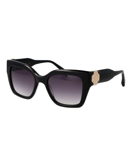 Maje Black Acetate Sunglasses