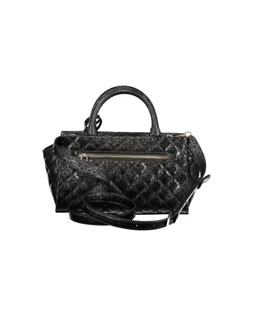 Guess Black Polyurethane Handbag