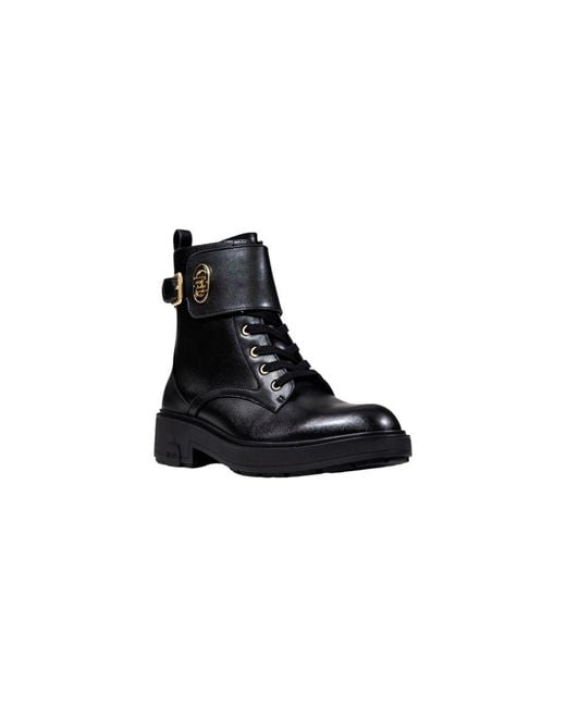 Liu Jo Black Artificial Leather Lace