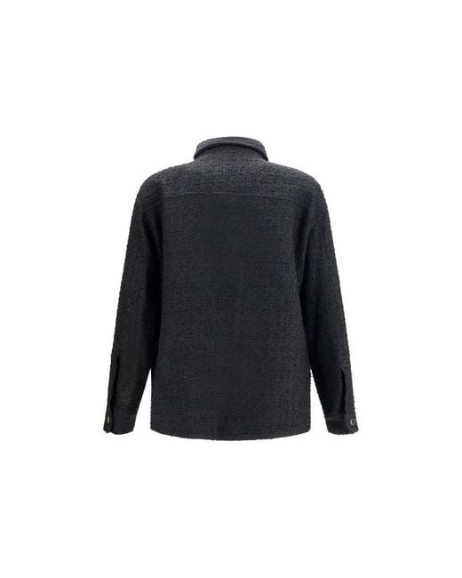 Balmain Blue Black Cotton Full for men