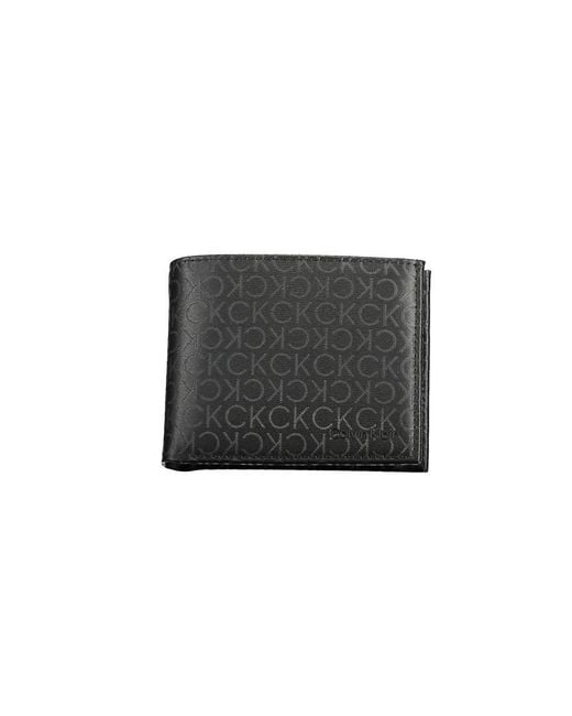 Calvin Klein Black Polyester Wallet for men