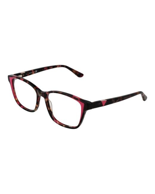 Guess Brown Plastic Glasses (frames) for men