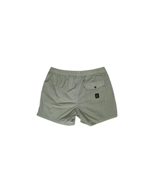Refrigiwear Gray Green Nylon Swimwear for men
