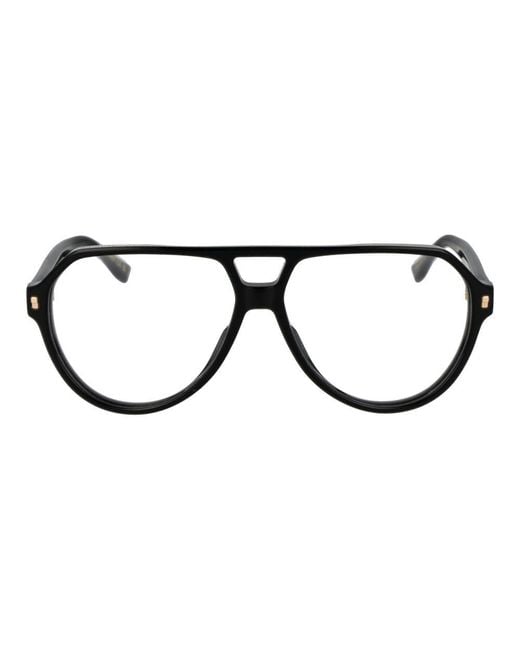 DSquared² Black Acetate Glasses (frames) for men