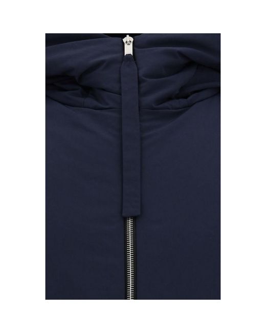 Jil Sander Blue Down Vest for men
