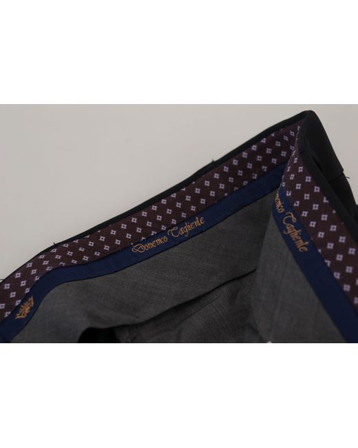 Domenico Tagliente Blue Sophisticated Dress Pants For for men