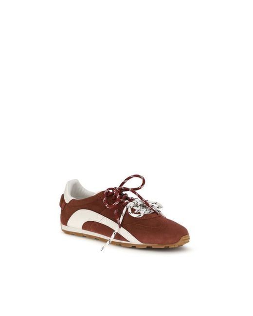 DSquared² Brown Multicolor Calf Leather Bos Taurus Low Top Sneakers for men