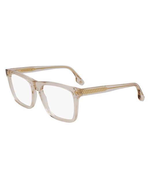 Victoria Beckham Brown Acetate Glasses (Frames)