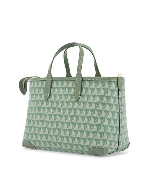Anya Hindmarch Borsa Tote I Am A Plastic Bag Xs Eyes in Green | Lyst