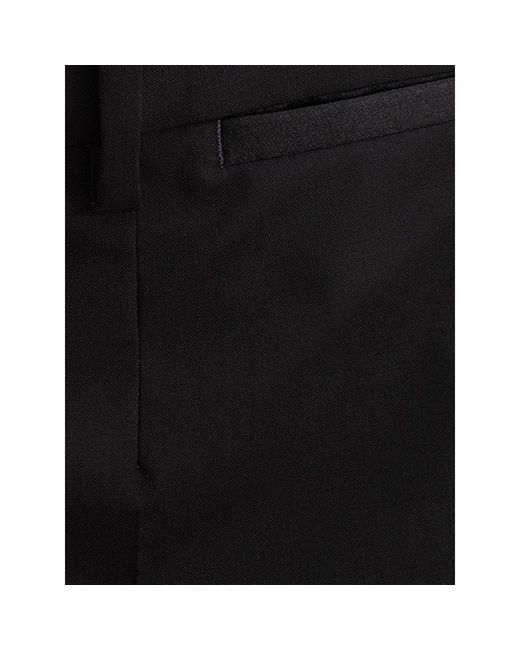 Dolce & Gabbana Black Wool Jeans & Pant for men