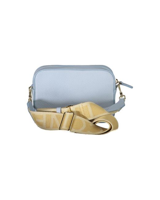 Coccinelle Blue Light Leather Handbag