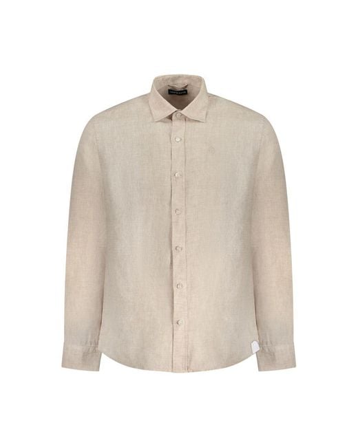 North Sails Natural Linen Shirt for men