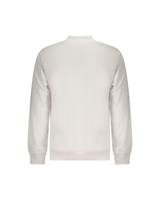 Fila Gray Bianco Cotton Men's Sweatshirt for men