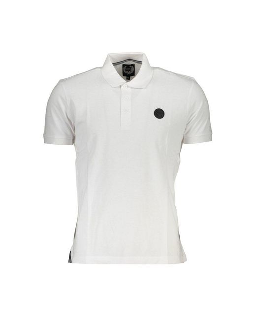 Gianmarco Venturi White Cotton Polo Shirt for men