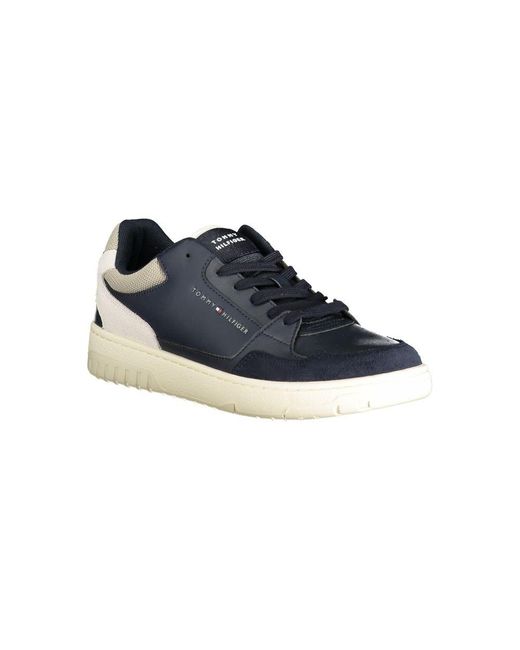 Tommy Hilfiger Blue Polyester Sneaker for men