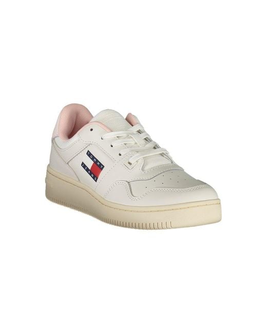 Tommy Hilfiger White Heritage Sneaker Casual Low Top