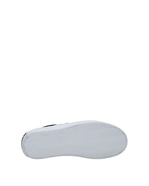 Marcelo Burlon Blue Fabric Slip-On Loafer for men