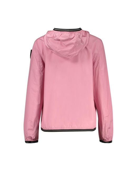 Blauer Pink Rosa Poliammide 's Jacket