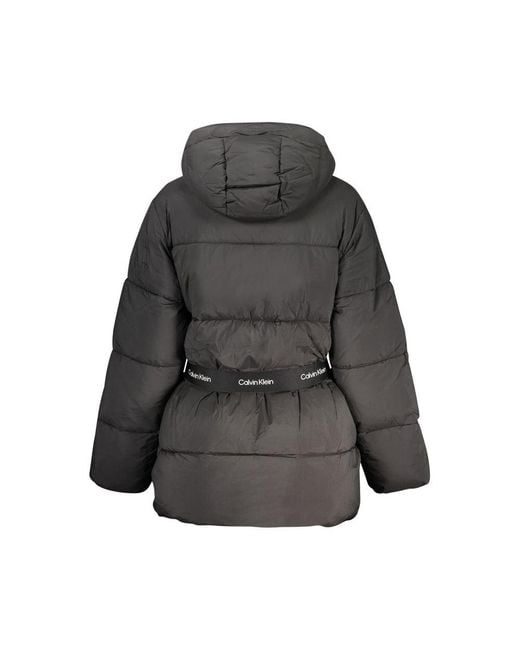 Calvin Klein Gray Nylon Jacket