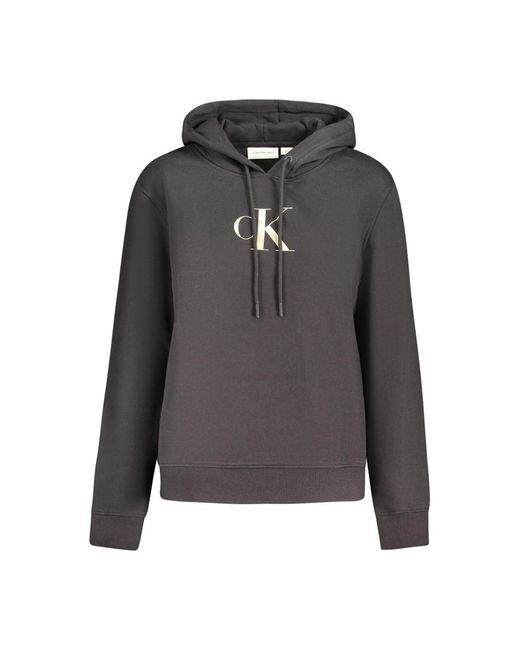 Calvin Klein Gray Cotton Sweater